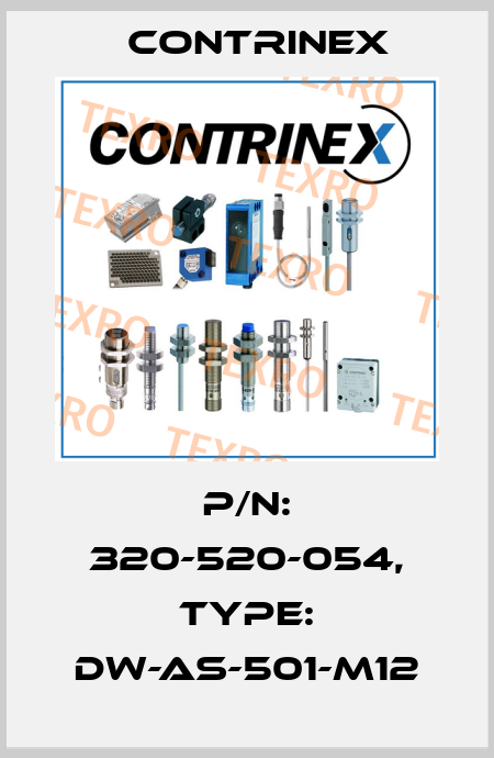 p/n: 320-520-054, Type: DW-AS-501-M12 Contrinex