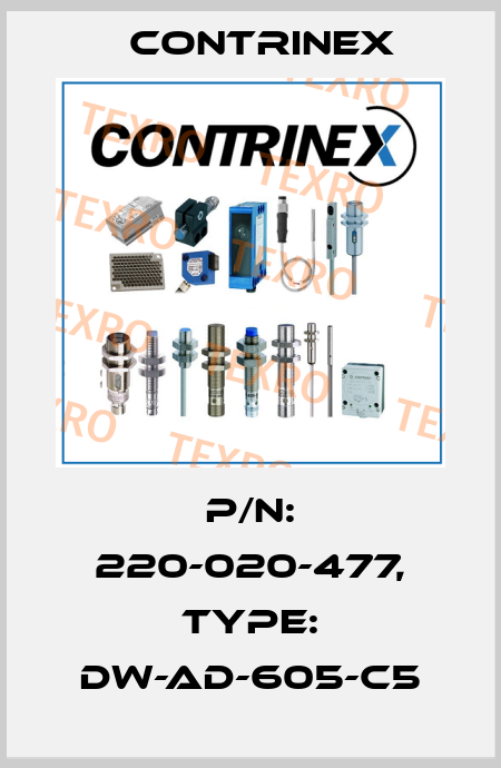 p/n: 220-020-477, Type: DW-AD-605-C5 Contrinex
