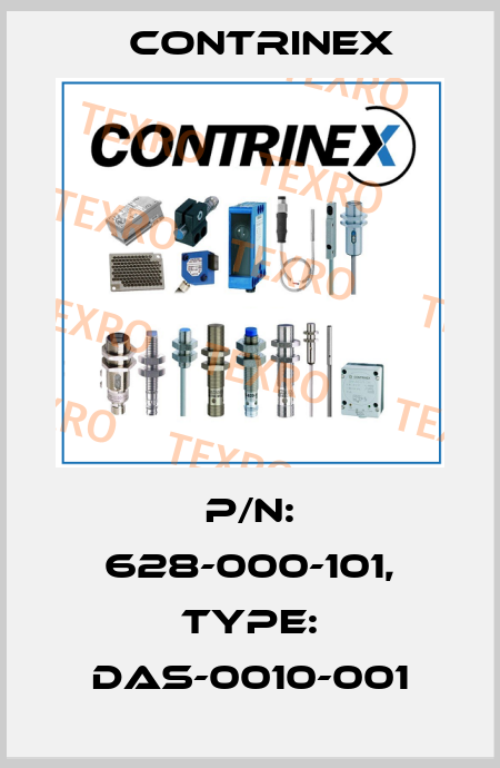 p/n: 628-000-101, Type: DAS-0010-001 Contrinex