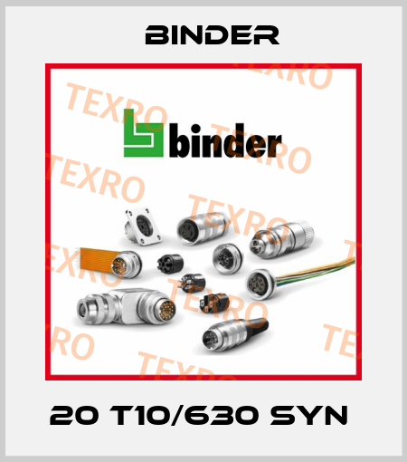 20 T10/630 SYN  Binder