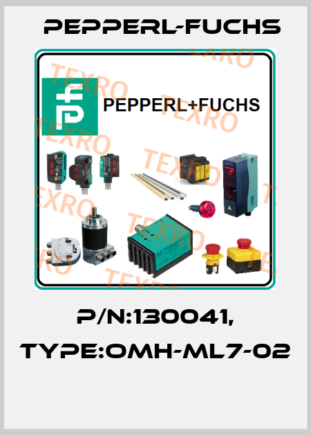 P/N:130041, Type:OMH-ML7-02  Pepperl-Fuchs