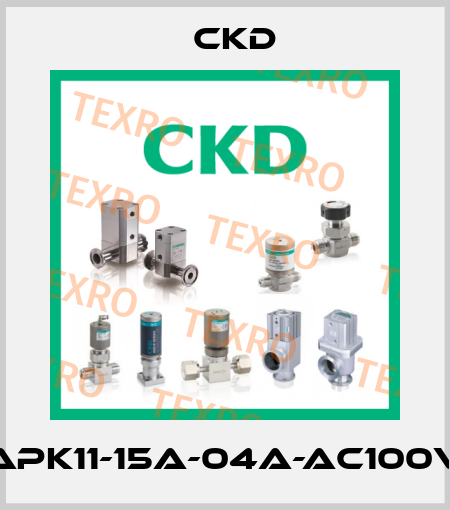 APK11-15A-04A-AC100V Ckd