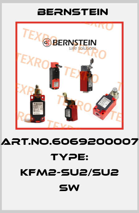 Art.No.6069200007 Type: KFM2-SU2/SU2 SW Bernstein