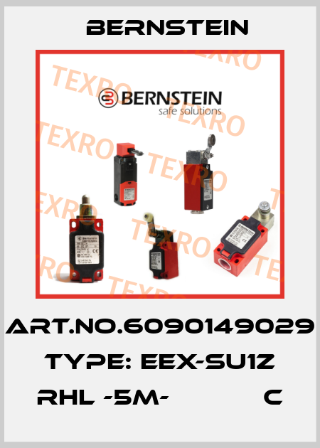 Art.No.6090149029 Type: EEX-SU1Z RHL -5M-            C Bernstein