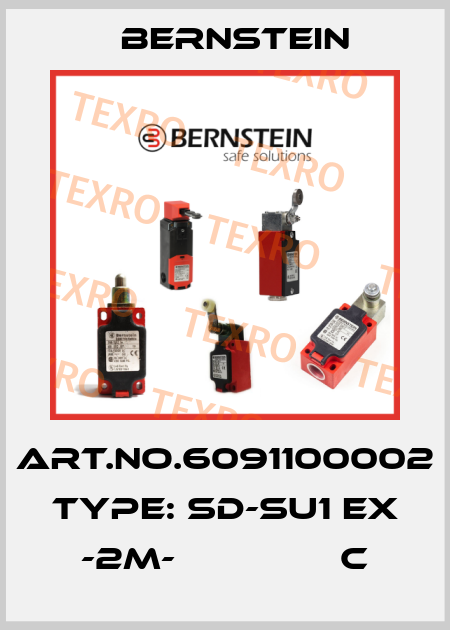Art.No.6091100002 Type: SD-SU1 EX -2M-               C Bernstein