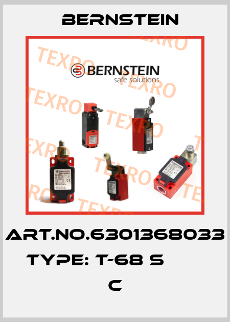 Art.No.6301368033 Type: T-68 S                       C Bernstein