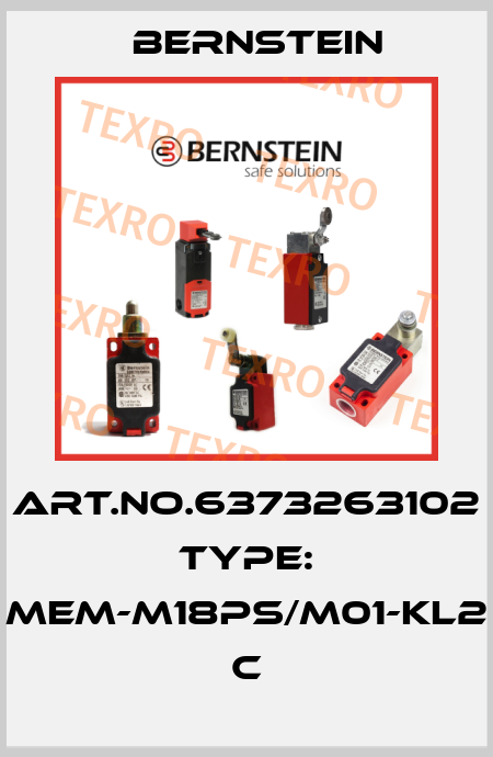 Art.No.6373263102 Type: MEM-M18PS/M01-KL2            C Bernstein