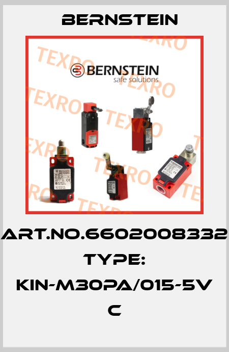 Art.No.6602008332 Type: KIN-M30PA/015-5V             C Bernstein