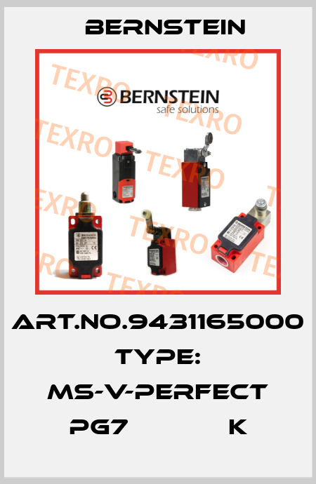 Art.No.9431165000 Type: MS-V-PERFECT PG7             K Bernstein