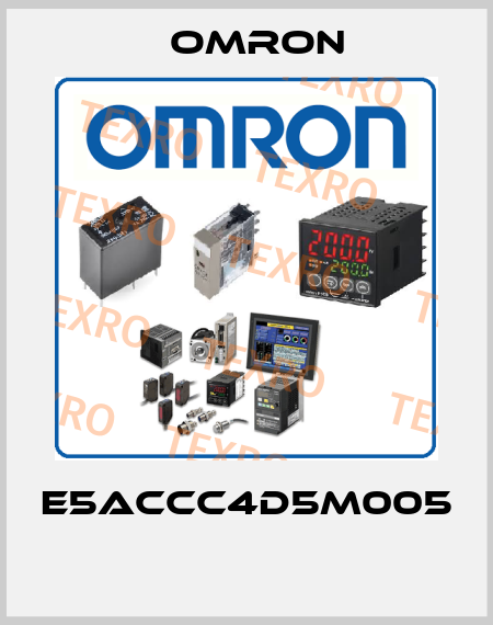 E5ACCC4D5M005  Omron