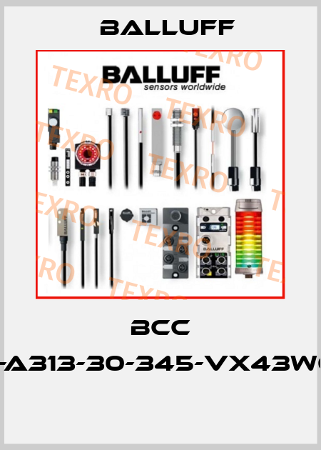 BCC A313-A313-30-345-VX43W6-150  Balluff