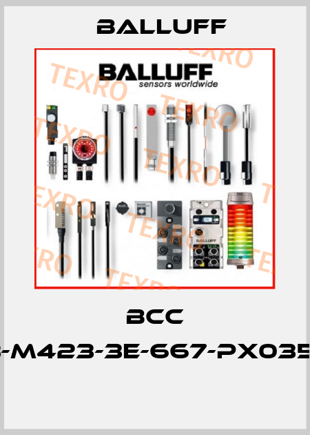 BCC VB03-M423-3E-667-PX0350-015  Balluff