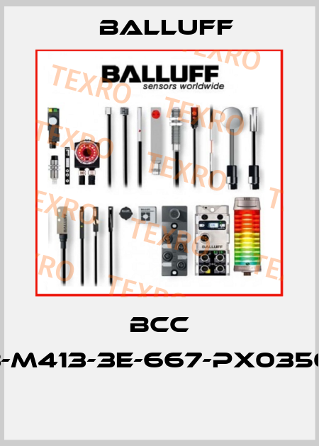 BCC VB43-M413-3E-667-PX0350-003  Balluff