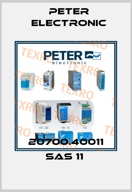 20700.40011 SAS 11  Peter Electronic