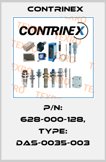 p/n: 628-000-128, Type: DAS-0035-003 Contrinex