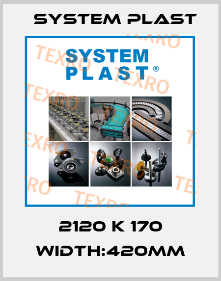 2120 K 170 WIDTH:420MM System Plast