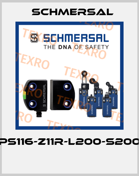 PS116-Z11R-L200-S200  Schmersal