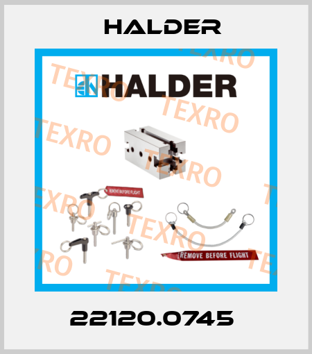 22120.0745  Halder