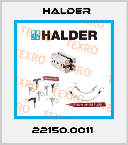 22150.0011  Halder