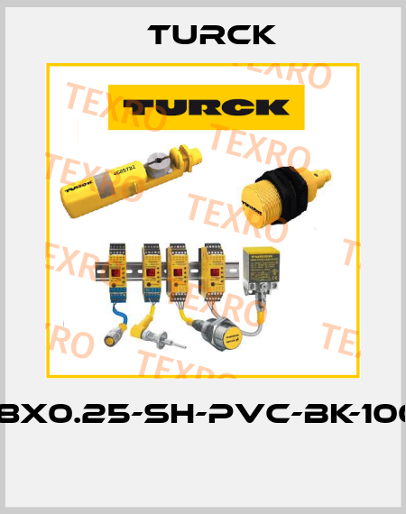 CABLE8x0.25-SH-PVC-BK-100M/TEL  Turck