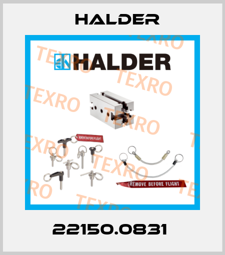 22150.0831  Halder