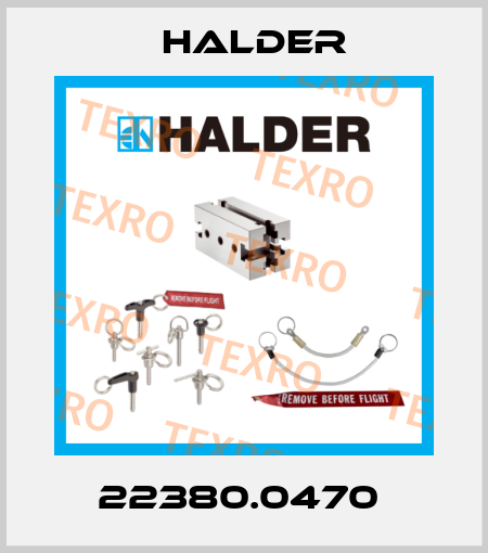 22380.0470  Halder