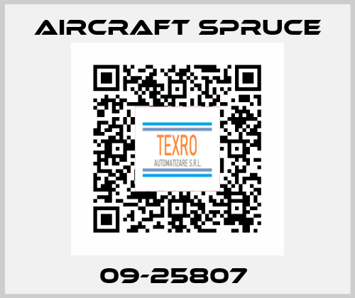 09-25807  Aircraft Spruce