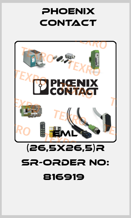 EML (26,5X26,5)R SR-ORDER NO: 816919  Phoenix Contact