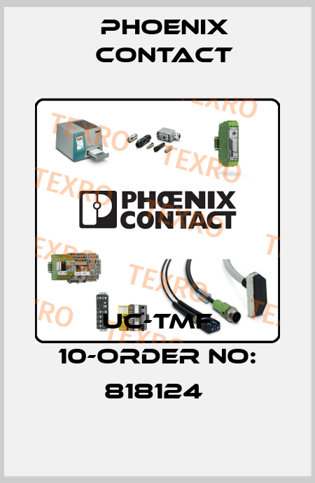 UC-TMF 10-ORDER NO: 818124  Phoenix Contact