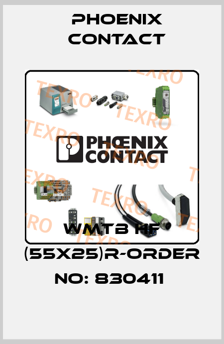 WMTB HF (55X25)R-ORDER NO: 830411  Phoenix Contact