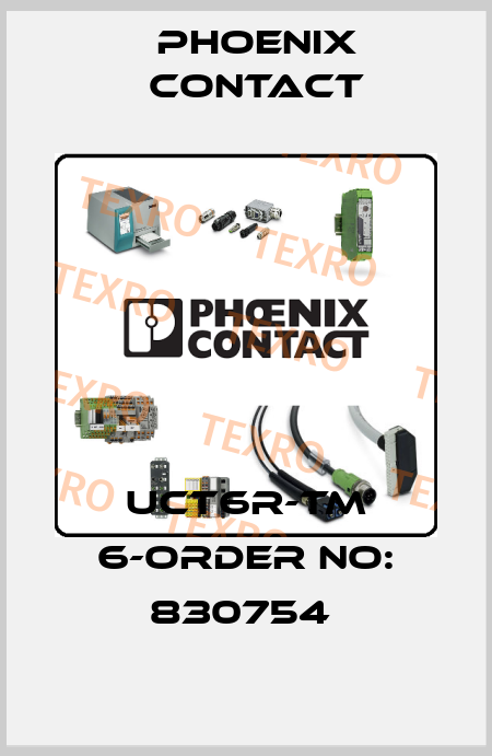 UCT6R-TM 6-ORDER NO: 830754  Phoenix Contact