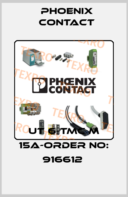 UT 6-TMC M 15A-ORDER NO: 916612  Phoenix Contact