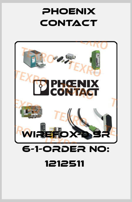 WIREFOX-D SR 6-1-ORDER NO: 1212511  Phoenix Contact