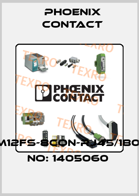 VS-BH-M12FS-8CON-RJ45/180-ORDER NO: 1405060  Phoenix Contact