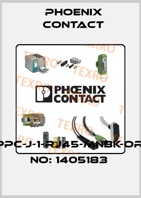 VS-PPC-J-1-RJ45-MNBK-ORDER NO: 1405183  Phoenix Contact