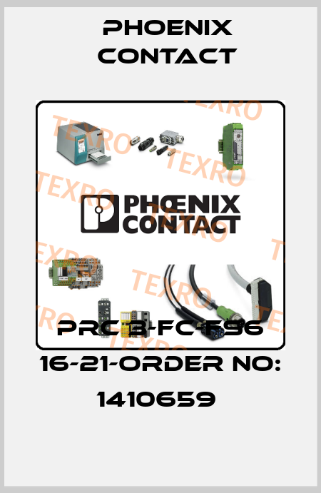 PRC 3-FC-FS6 16-21-ORDER NO: 1410659  Phoenix Contact