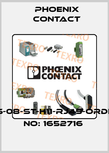 VS-08-ST-H11-RJ45-ORDER NO: 1652716  Phoenix Contact