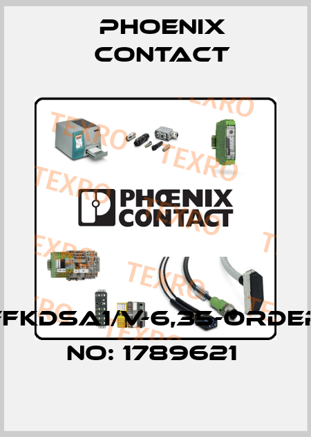FFKDSA1/V-6,35-ORDER NO: 1789621  Phoenix Contact