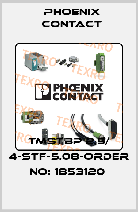 TMSTBP 2,5/ 4-STF-5,08-ORDER NO: 1853120  Phoenix Contact
