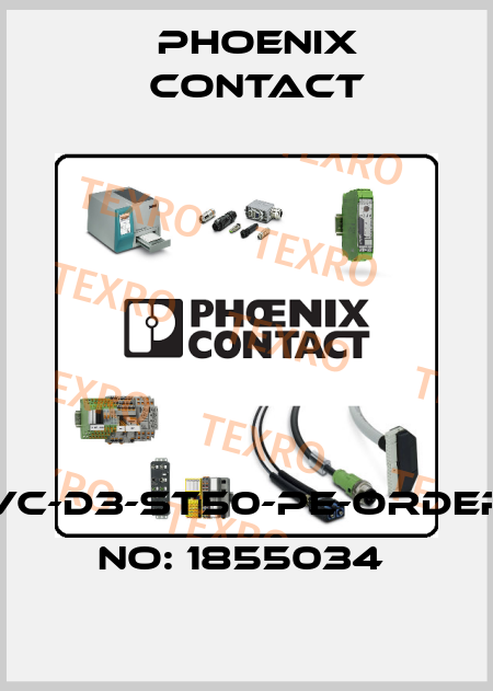 VC-D3-ST50-PE-ORDER NO: 1855034  Phoenix Contact