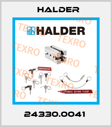 24330.0041  Halder