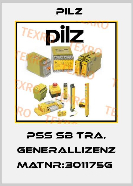 PSS SB TRA, Generallizenz MatNr:301175G  Pilz