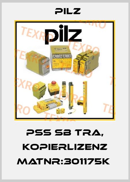 PSS SB TRA, Kopierlizenz MatNr:301175K  Pilz