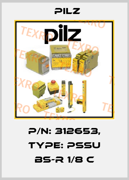 p/n: 312653, Type: PSSu BS-R 1/8 C Pilz