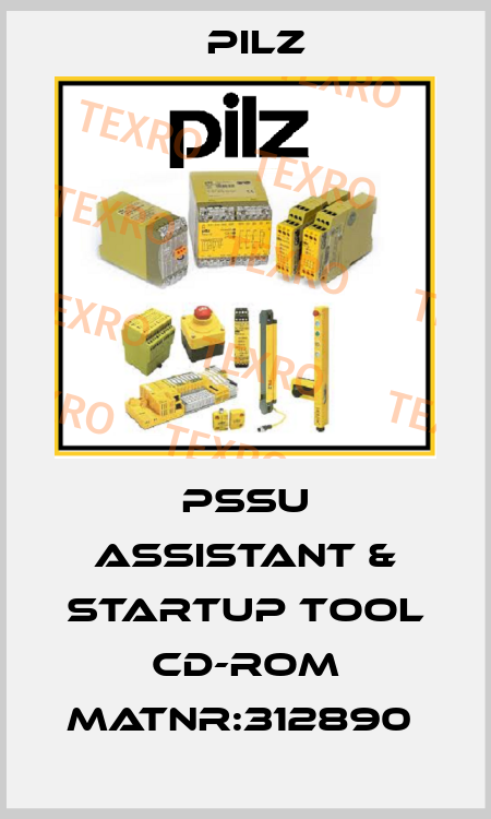 PSSu Assistant & Startup tool CD-ROM MatNr:312890  Pilz
