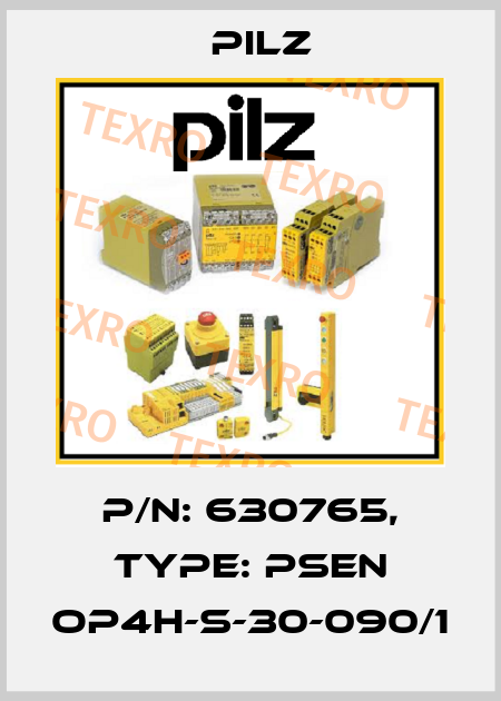 p/n: 630765, Type: PSEN op4H-s-30-090/1 Pilz