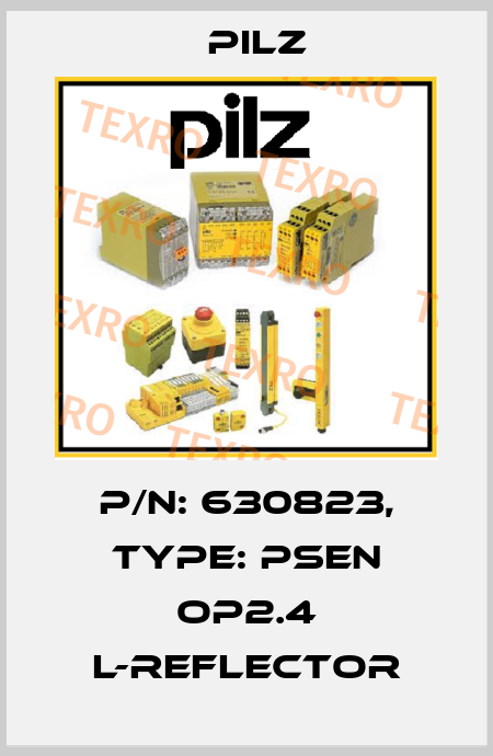 p/n: 630823, Type: PSEN op2.4 L-Reflector Pilz