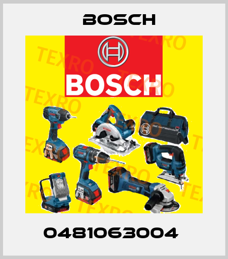 0481063004  Bosch