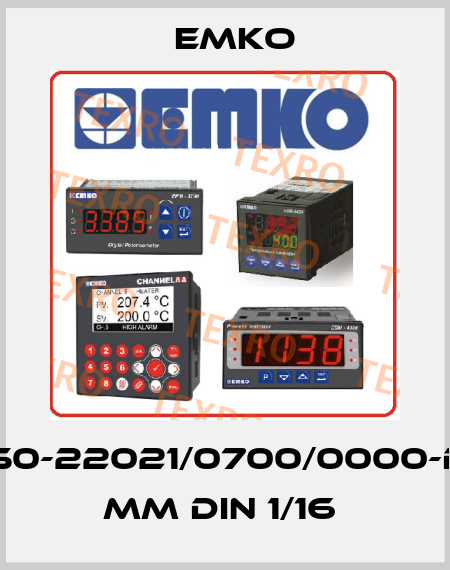 ESM-4450-22021/0700/0000-D:48x48 mm DIN 1/16  EMKO
