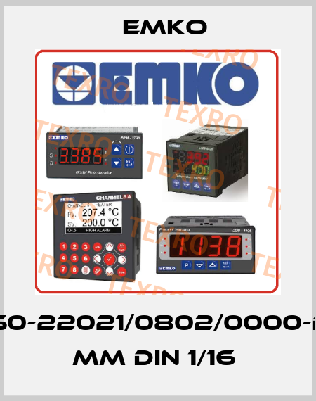 ESM-4450-22021/0802/0000-D:48x48 mm DIN 1/16  EMKO